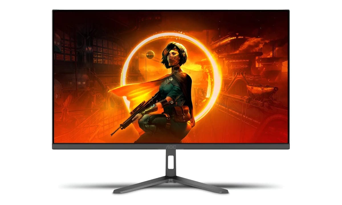 Desconto de R$170 em Monitor AOC 24″ 180Hz 1ms na Black Friday do Meli