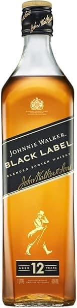 Johnnie Walker Black Label 12 Anos 1L — R$200,45 no Pix, frete grátis