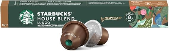 Starbucks House Blend Nespresso: 10 cápsulas por R$50,50, frete grátis