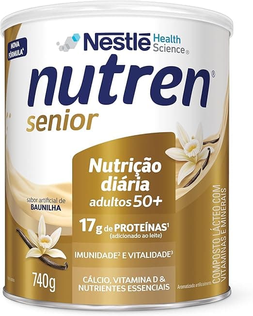 Nutren Senior 740 g Baunilha com assinatura 10% de desconto