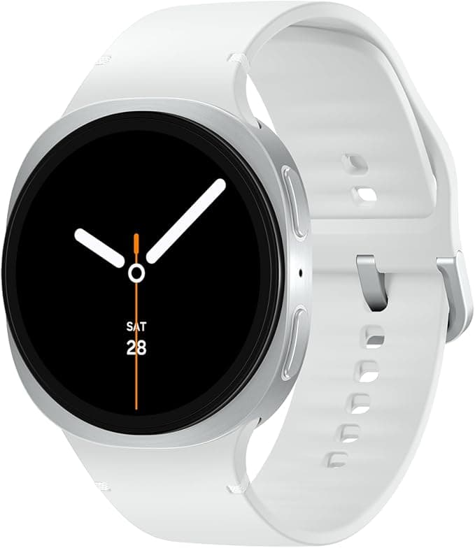 Galaxy Watch8 40mm prata: R$1.799,00 com 40% de desconto