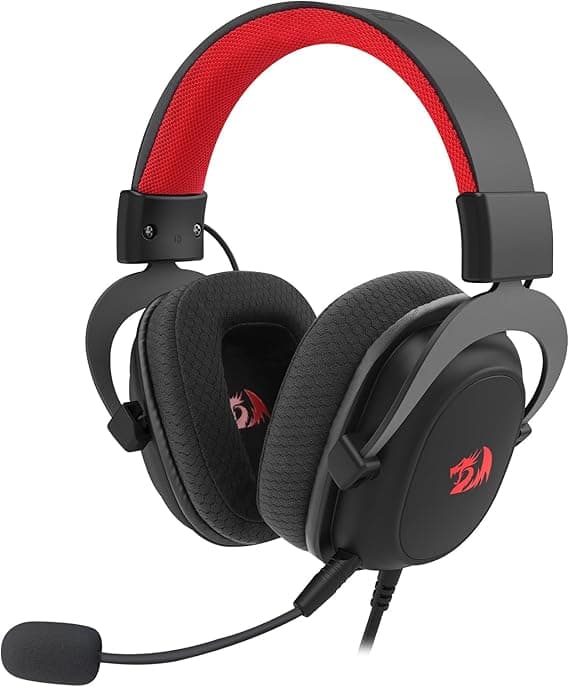 Headset Redragon Zeus Lite Preto por R$138 na Black Friday da Amazon