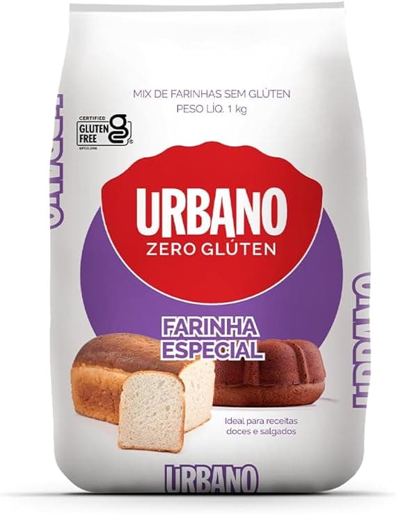 Farinha Mix Urbano Sem Glúten 1 kg: R$11,50 e sabor neutro