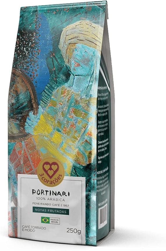 3 Coracoes Portinari 250 g Torrado e Moido – R$34,49 com frete gratis