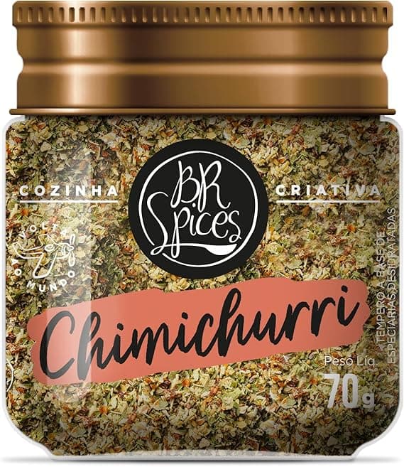 Chimichurri BR Spices 70 g a R$19,04 na Amazon – tempero para carnes