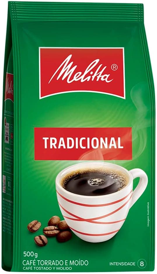 Café Melitta Tradicional Pouch 500g com frete grátis e 4,7/5