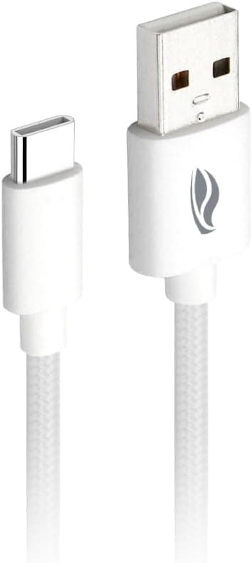 Cabo USB-C 2m Branco C3Plus CB-C21WH: R$16,36 na Amazon, com 2A
