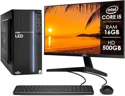 PC completo com i5 16GB DDR3, 500GB + Monitor 17″ por R$960,03 frete grátis