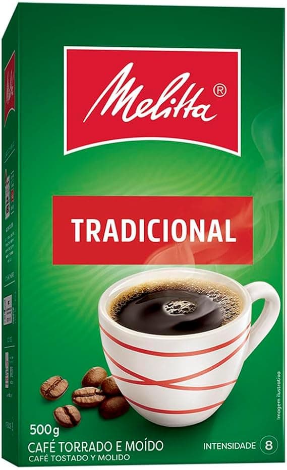 Melitta Café Tradicional 500g com torra clássica e vácuo R$46,99 Amazon