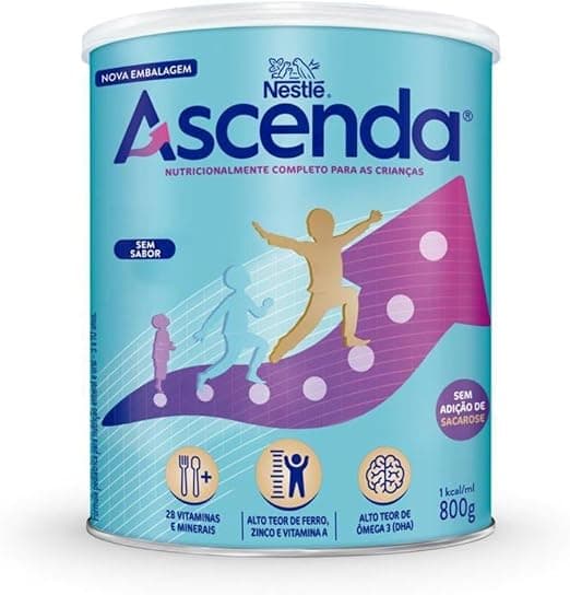 Ascenda Sem Sabor 800G com desconto de 9% na Amazon — R$78,97