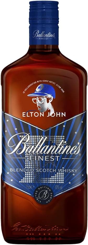 Ballantine’s Finest Elton John 750ml – edição limitada por R$78,21