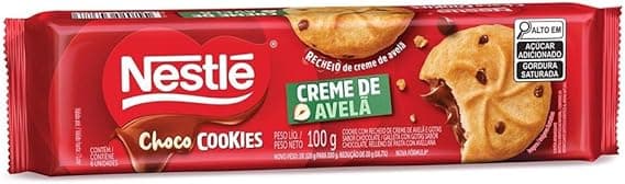 ChocoCookies Recheio de Avelã 100g: R$8,29 com frete grátis na Amazon
