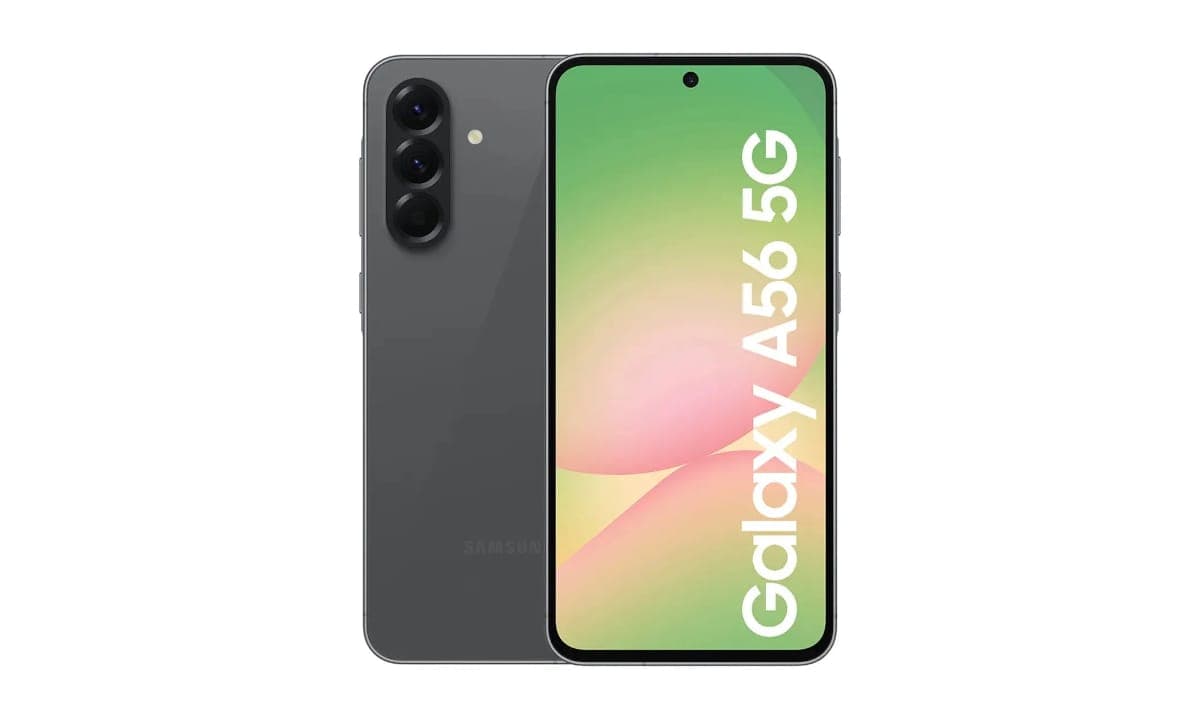 Samsung A56: Galaxy com tela de 6,7 polegadas sai com 32% de desconto