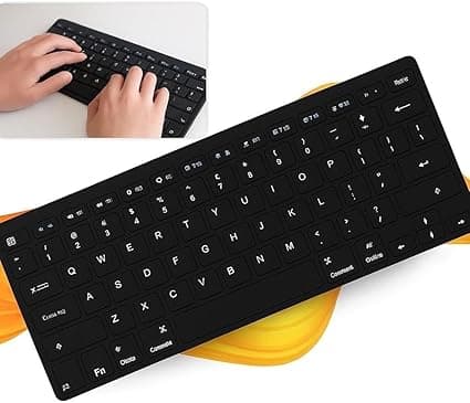 Teclado Bluetooth ultrafino com Ç e Command por R$32,20 na Amazon
