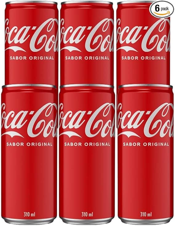 Coca-Cola Original 6 x 310 ml: R$22,14 com frete grátis na Amazon