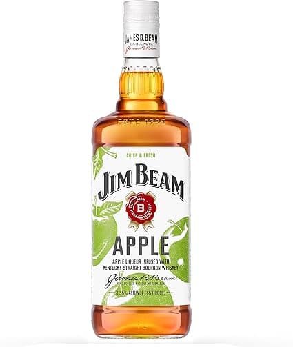 Jim Beam Apple 1L por R$75,64 na Amazon — maçã verde e drinks