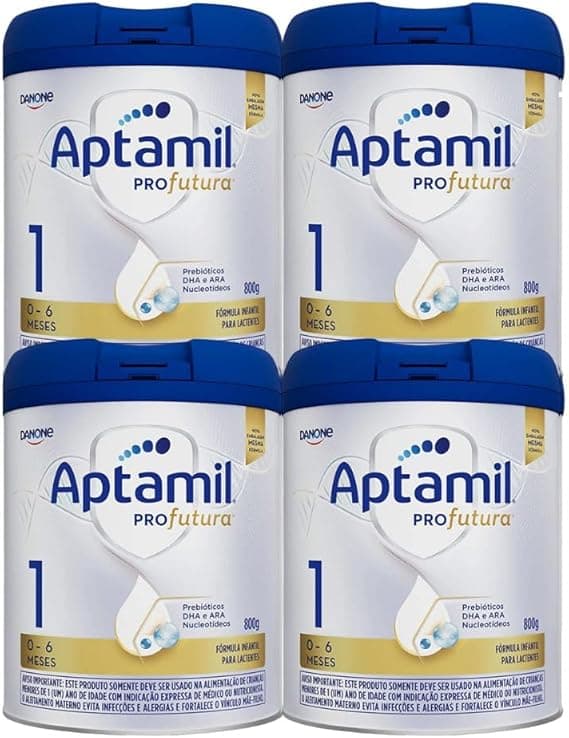 Aptamil Profutura 1 800g 4 latas por R$339,90 com frete grátis