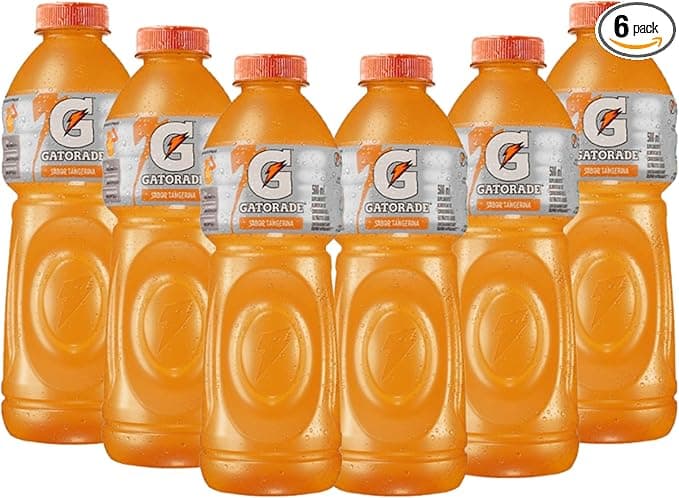 Gatorade Tangerina 6×500 ml: R$32,94 com 5% de desconto na Amazon