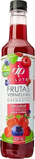 Dilute Xarope Frutas Vermelhas 500 ml Sem Açúcar – R$34,90 na Amazon