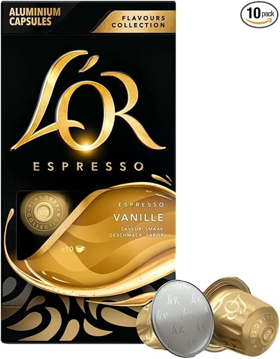 L’OR Baunilha: 10 cápsulas R$25,98 na Amazon frete grátis e assinatura