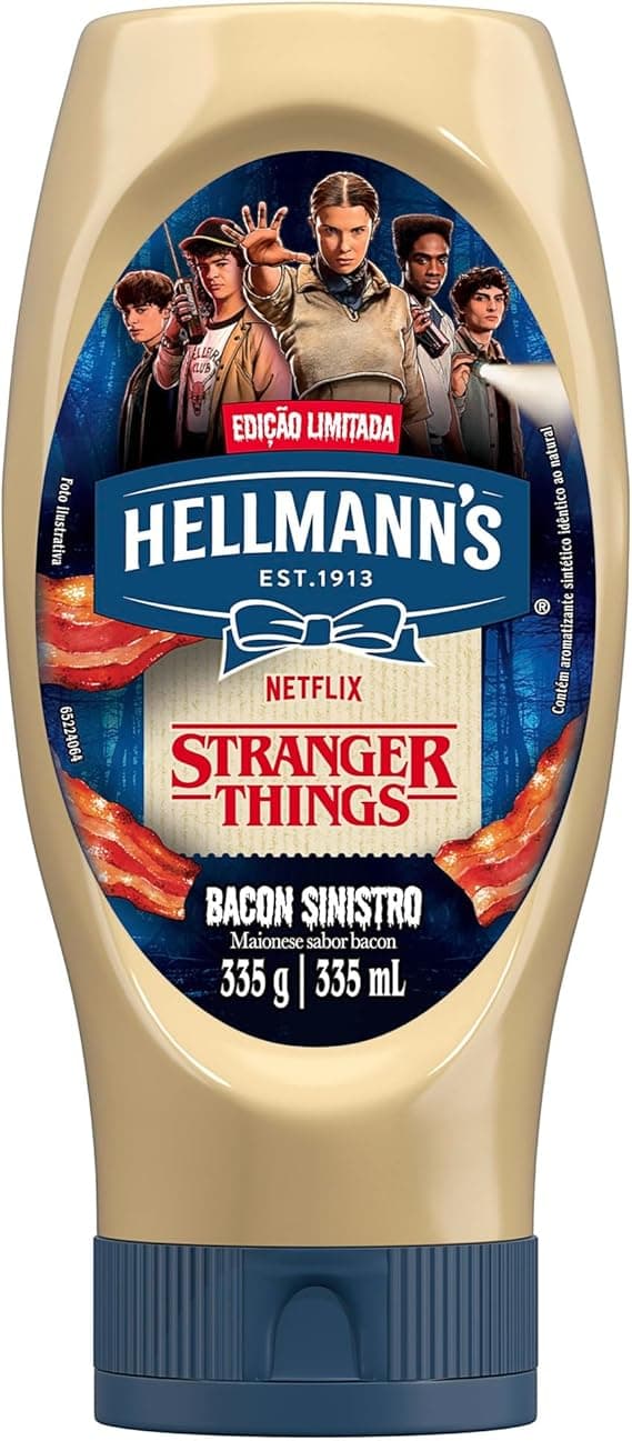 Hellmann’s Bacon Sinistro 335 g: R$14,09 na Amazon com frete grátis