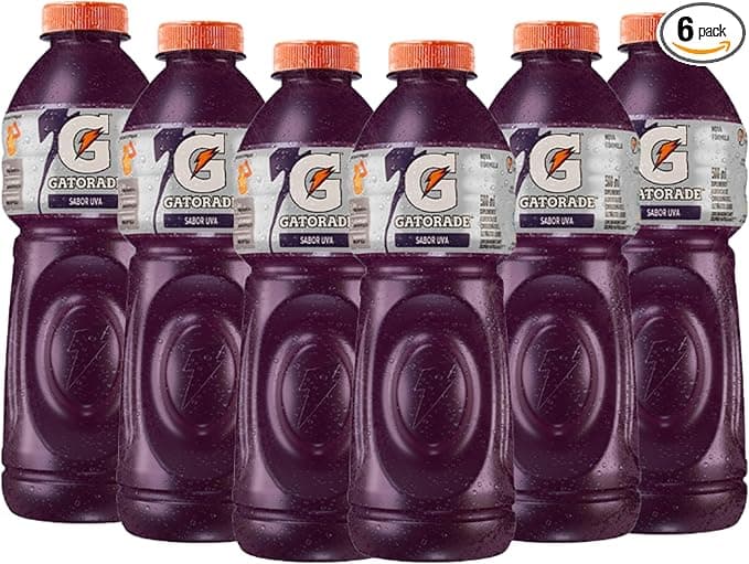 Gatorade Uva Isotônico 500ml Pack de 6 por R$27,53 com 16% off
