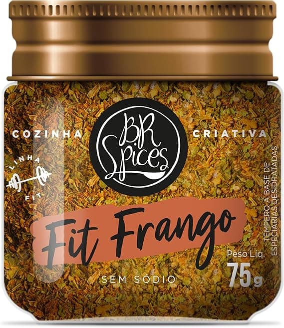 Frango sem sódio com BR Spices Fit 75g por R$17,39 na Amazon