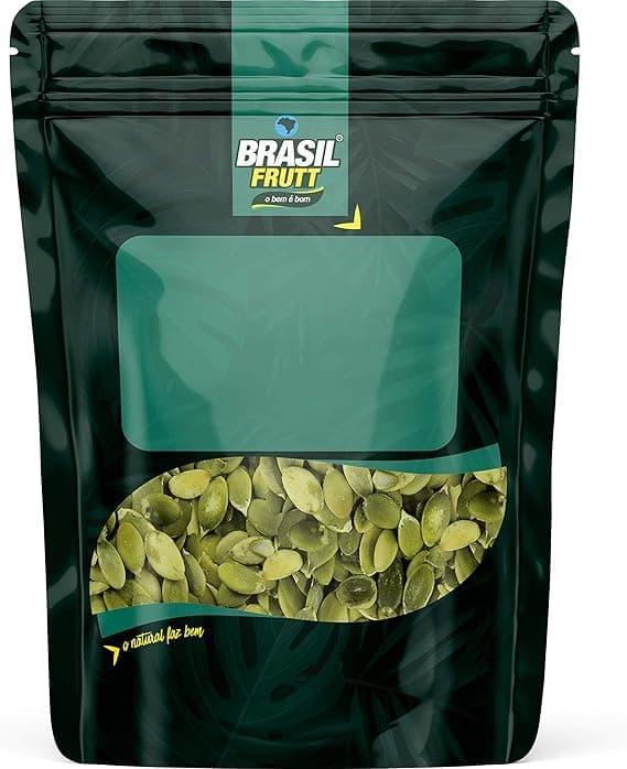 Semente de Abóbora sem Casca Torrada e Salgada 200 g – R$ 21,98
