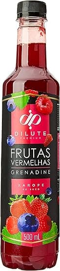 Dilute Frutas Vermelhas 500 ml por R$ 31,90 na Amazon drinks em casa