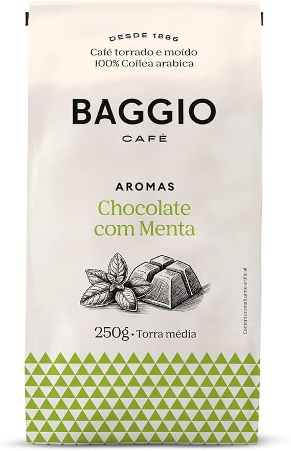 Café Baggio Aroma de Chocolate com Menta 250g – R$40,99 na Amazon
