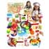 Kit de Comidinha Infantil com Frigideira e Velcro – Cozinha Colorida