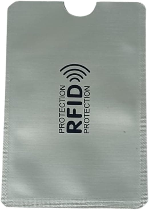 Kit de Capas RFID Anti-Fraude para Cartões: 6 ou 10 por R$15,67