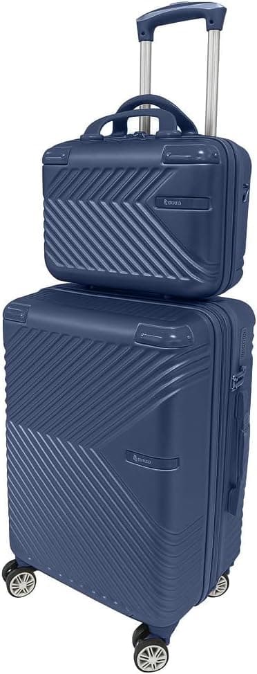 Mala de Bordo 10kg com Frasqueira ANAC, Rodas 360° e TSA – Amazon R$304