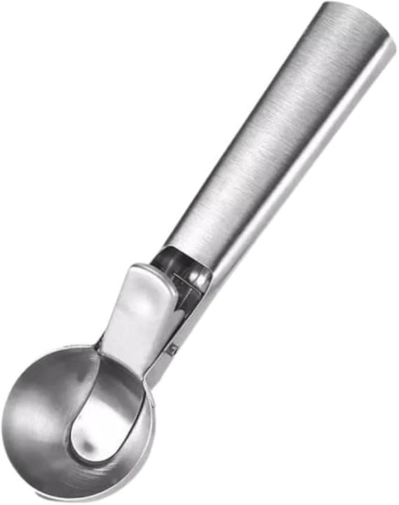 Colher de Sorvete com Ejetor em Aço Inox – R$13,90