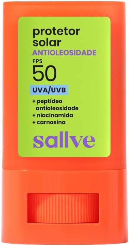 Sallve Protetor Solar Bastão FPS50 15g com 17% de desconto (R$81,99)