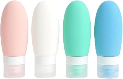 Kit viagem com 4 frascos 90ml para higiene – R$13,90 na Amazon