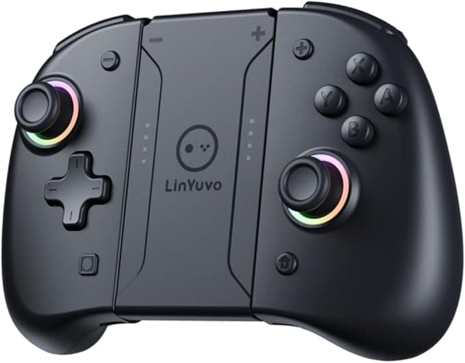 Controle sem fio Hall para Switch ergonômico, macros e 2x baterias 279