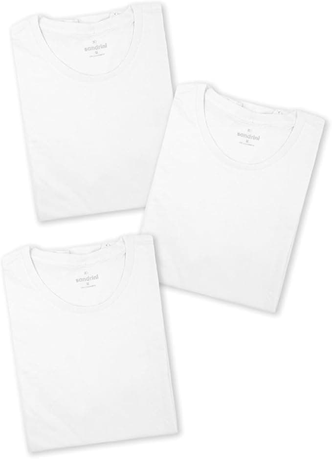Kit 3 Camisetas Sandrini Masculinas – Algodão premium conforto R$79,99