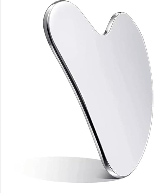 Pedra Gua Sha Inox Profissional por R$ 31,90: pele mais definida