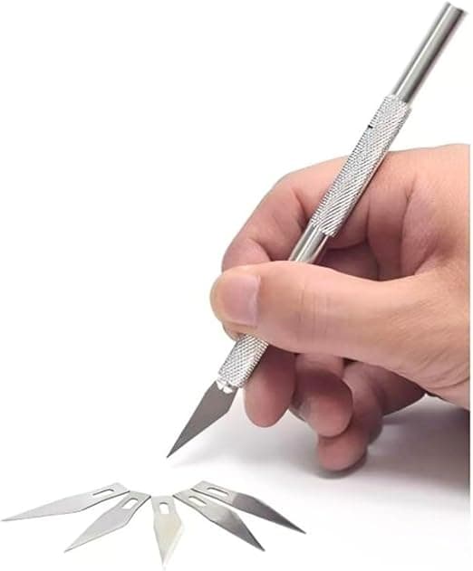 Estilete de Precisão com 6 lâminas por R$10,90 na Amazon