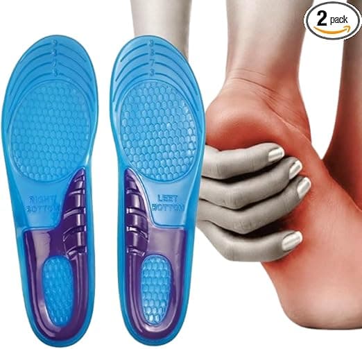 Palmilha de Gel Ortopédica para Dor nos Pés, conforto diário por R$29