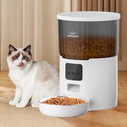 Alimentador 4L com Wi‑Fi Tuya e Gravador de Voz – de R$259 por R$233,10