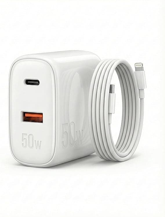 Carregador Turbo LE-156: 50W USB-C/USB-A, 2 portas, R$39,90 na Amazon
