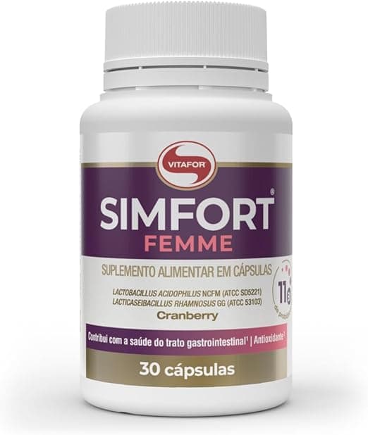 Vitafor Simfort Femme – 30 cápsulas: R$88,49 na Amazon, frete grátis
