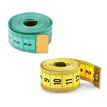 Kit com 2 Fitas Métricas de 150 cm por R$11,90 na Volta às Aulas
