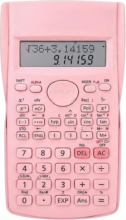 Calculadora Científica de Engenharia com 240 funções – R$23,40 Amazon