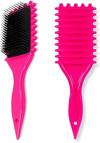 Escova Fitagem Onda Profissional: cachos finalizados por R$17,90