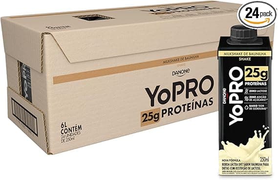 YoPRO Pack 24 garrafas 25 g proteína 250 ml – Volta às Aulas R$245,29