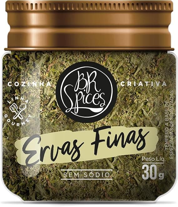Tempero Ervas Finas BR Spices 30g cai para R$15,99 na Amazon