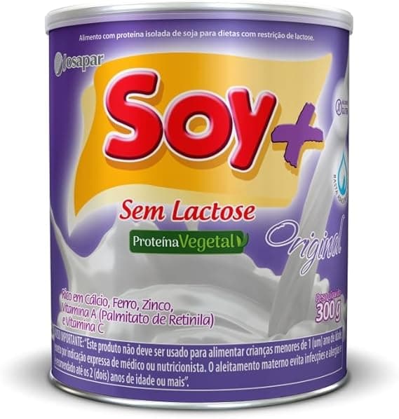 SUPRA SOY Soy+ Original – Proteína vegetal em pó 300 g, R$23,90 com recorrência